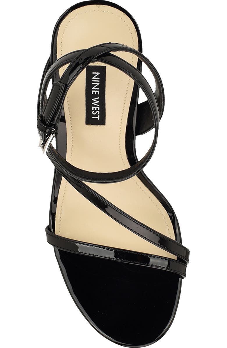 Nine West Miorla Ankle Strap Sandal, Alternate, color, Black