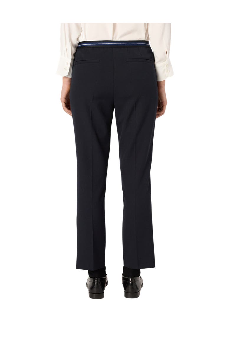 GERARD DAREL Celia Straight Suit Pants, Alternate, color, Navy Blue