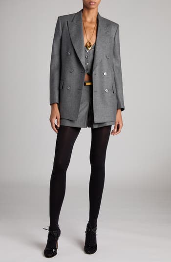 TOM FORD Virgin Wool Twill Skort | Nordstrom