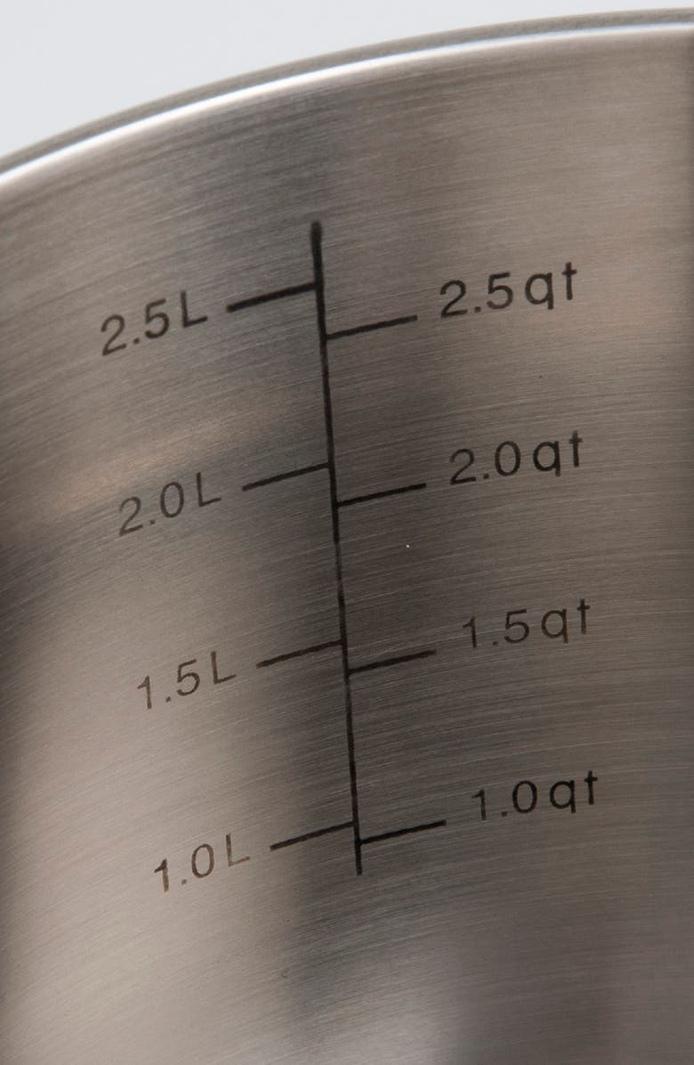 Viking Contemporary 7-Piece 3-Ply Cookware Set, Alternate, color, Stainless Steel