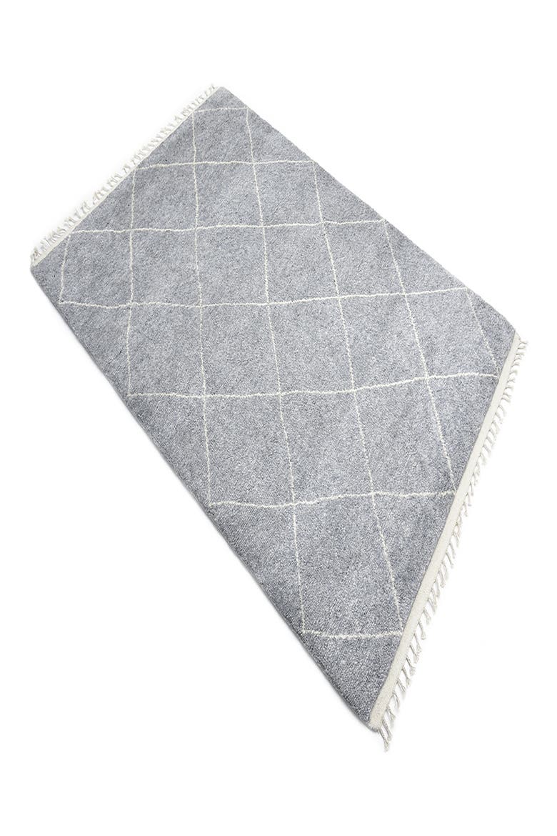 Wallis Handmade Wool Blend Area Rug, Alternate, color, GREY
