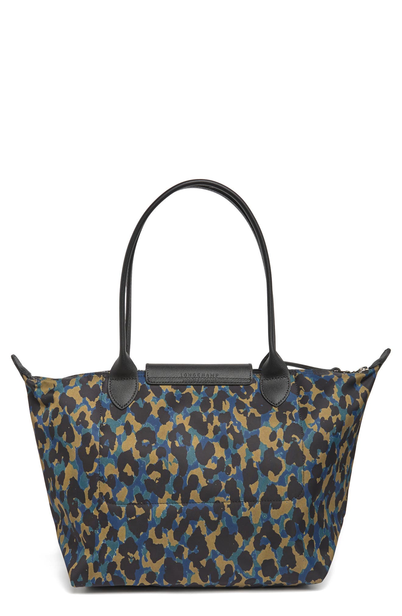 Longchamp Medium Panther Print Tote Bag, Alternate, color, 
