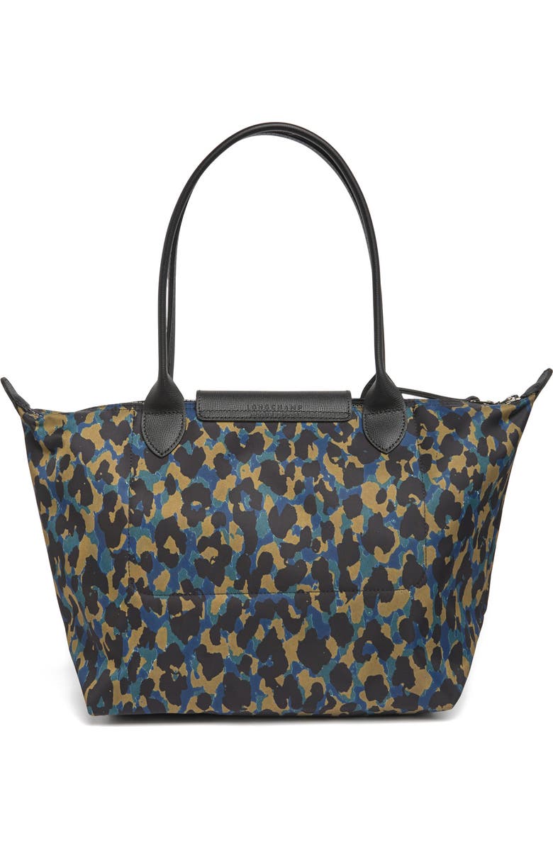 Longchamp Medium Panther Print Tote Bag, Alternate, color,