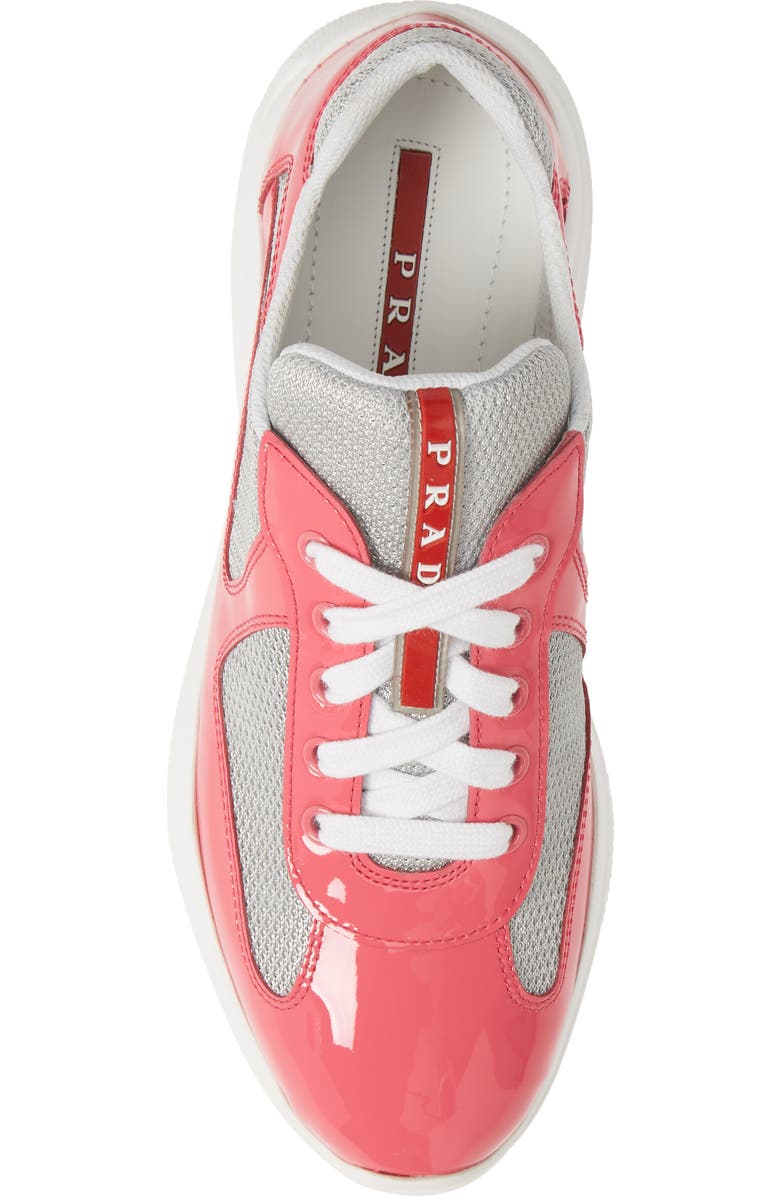 Prada Logo Low Top Sneaker, Alternate, color,