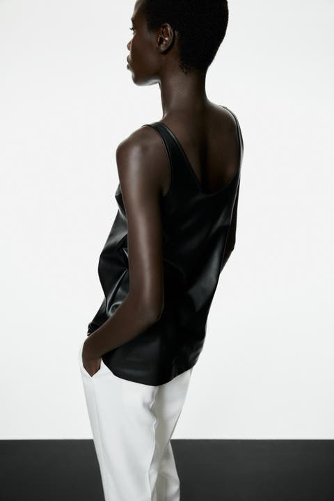 Coated Vest Top