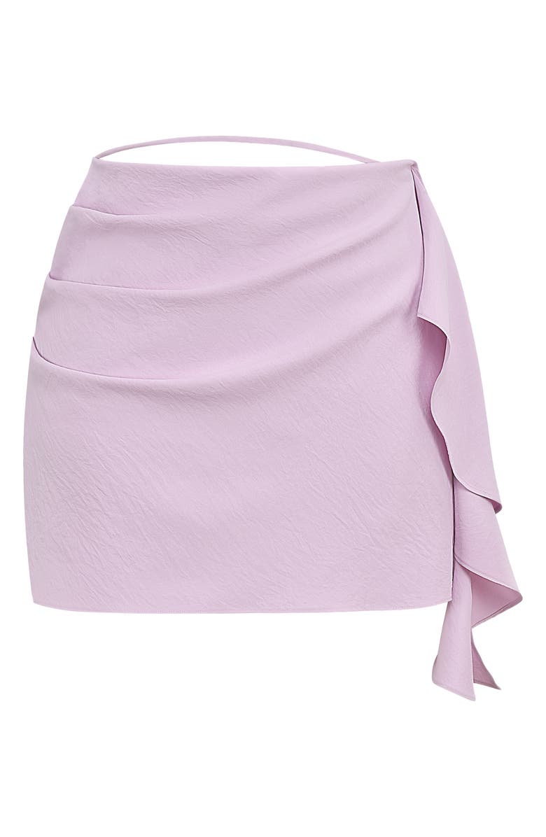 Mistress Rocks Ruffle Miniskirt, Alternate, color, Orchid