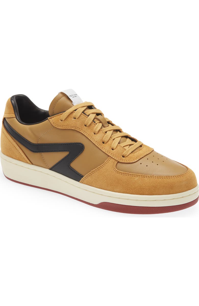 rag
bone Retro Court Sneaker, Main, color, Mstrd/ Blk