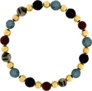 Emma Rae Women's 14K Gold Filled & Semi-Precious Gemstone Bead Bracelet