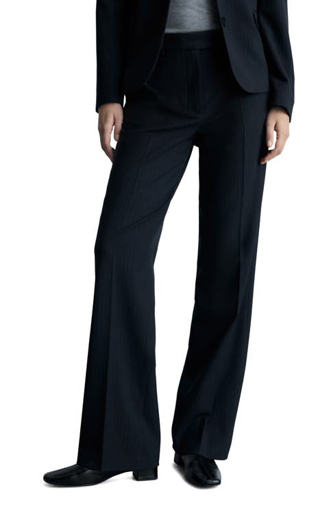 Pinstripe Suit Pants