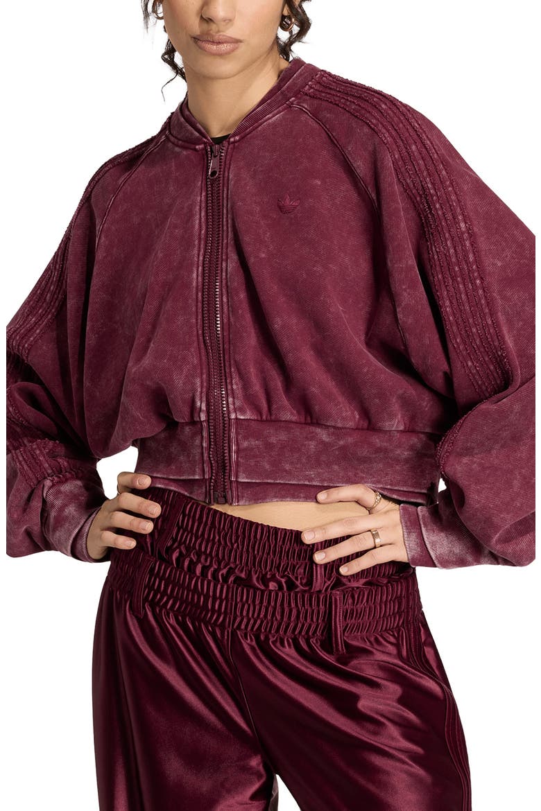 SST Double Layer Track Jacket, Main, color, MAROON