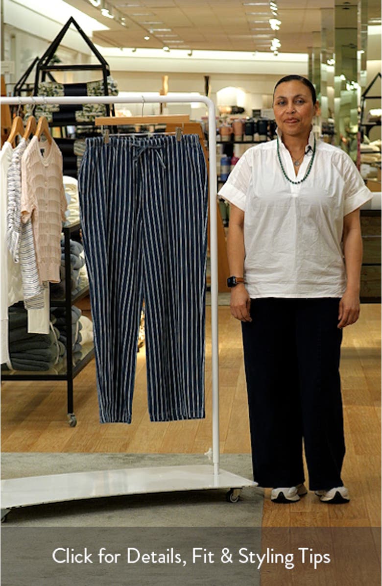 Drawstring Straight Leg Pants, sales video thumbnail