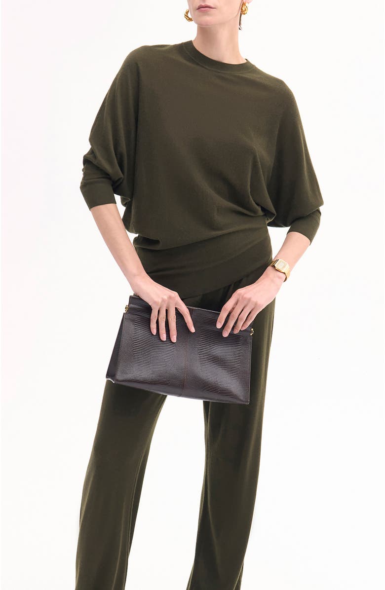 CO Draped Knit Top in Fine Cashmere, Main, color, 