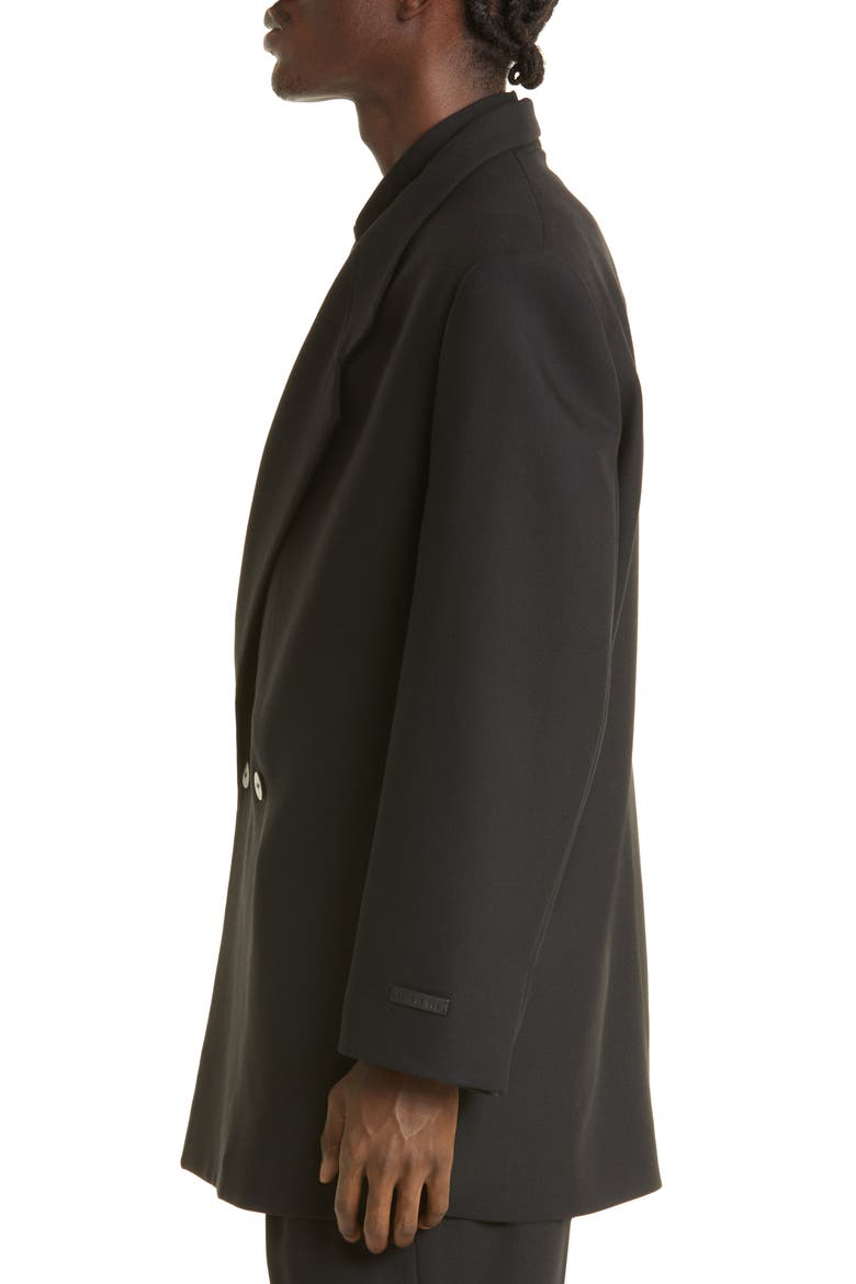 The Eternal California Virgin Wool Twill Blazer, Alternate, color, BLACK