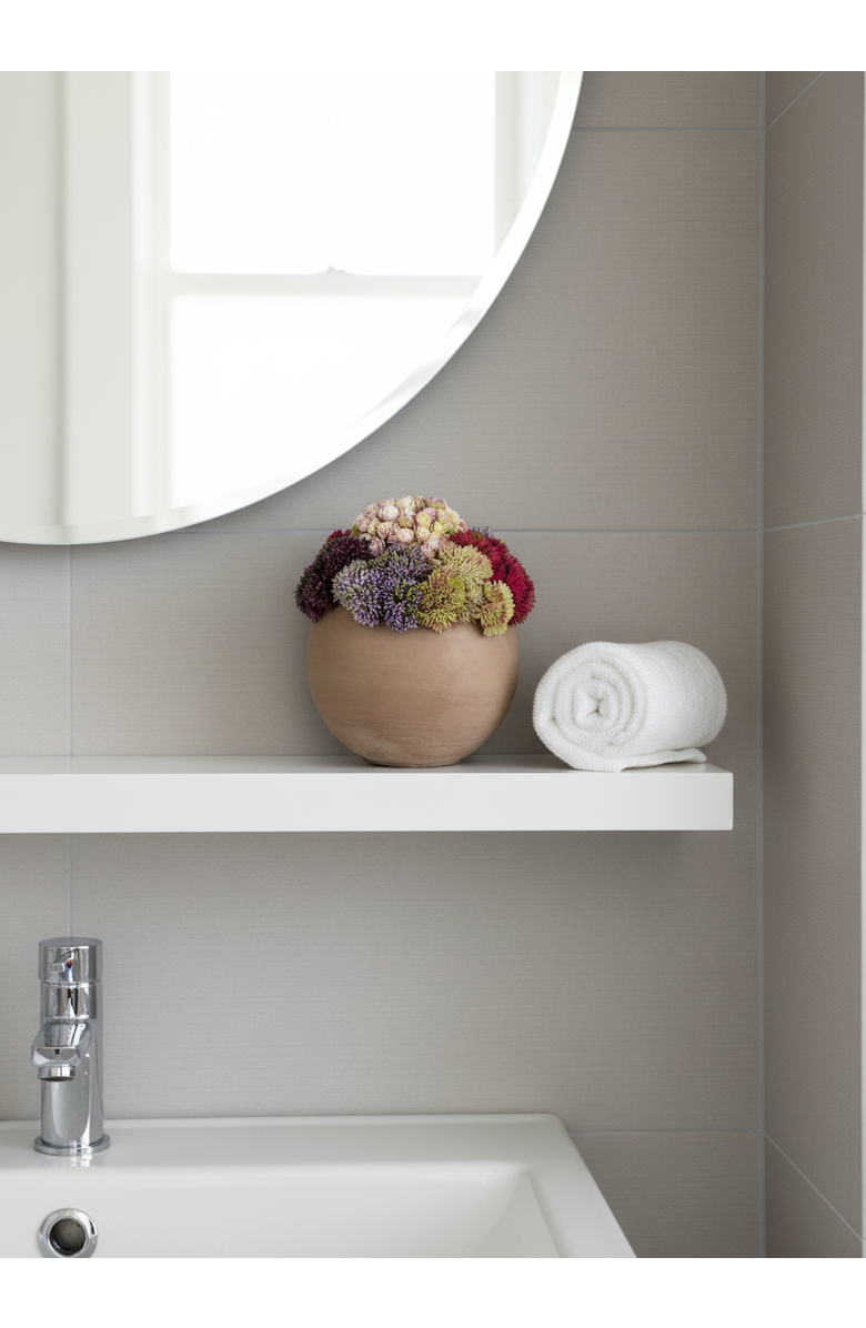 CocoBella Elias Sedum Arrangement, Alternate, color, Lavender Mélange