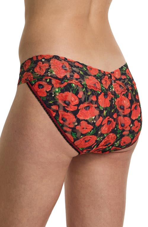 Hanky Panky Lace Vikini In Black