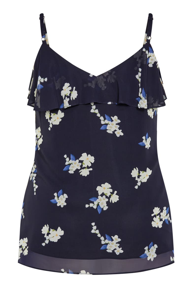 Nicole Camisole, Alternate, color, DEMURE FLORAL