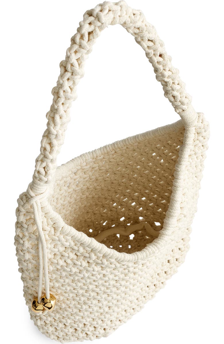 Madewell The Camren Rope Bag, Alternate, color, Antique Cream
