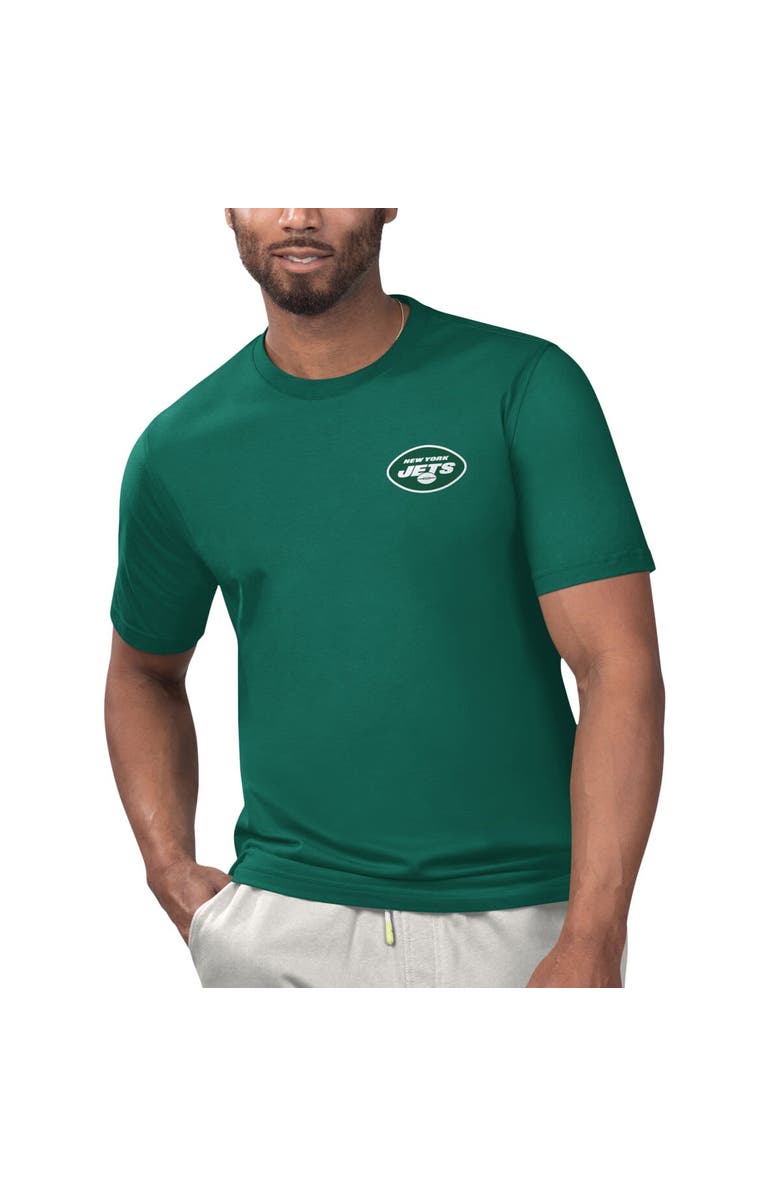 Margaritaville Men's Margaritaville Green New York Jets Licensed to Chill T-Shirt, Alternate, color, 