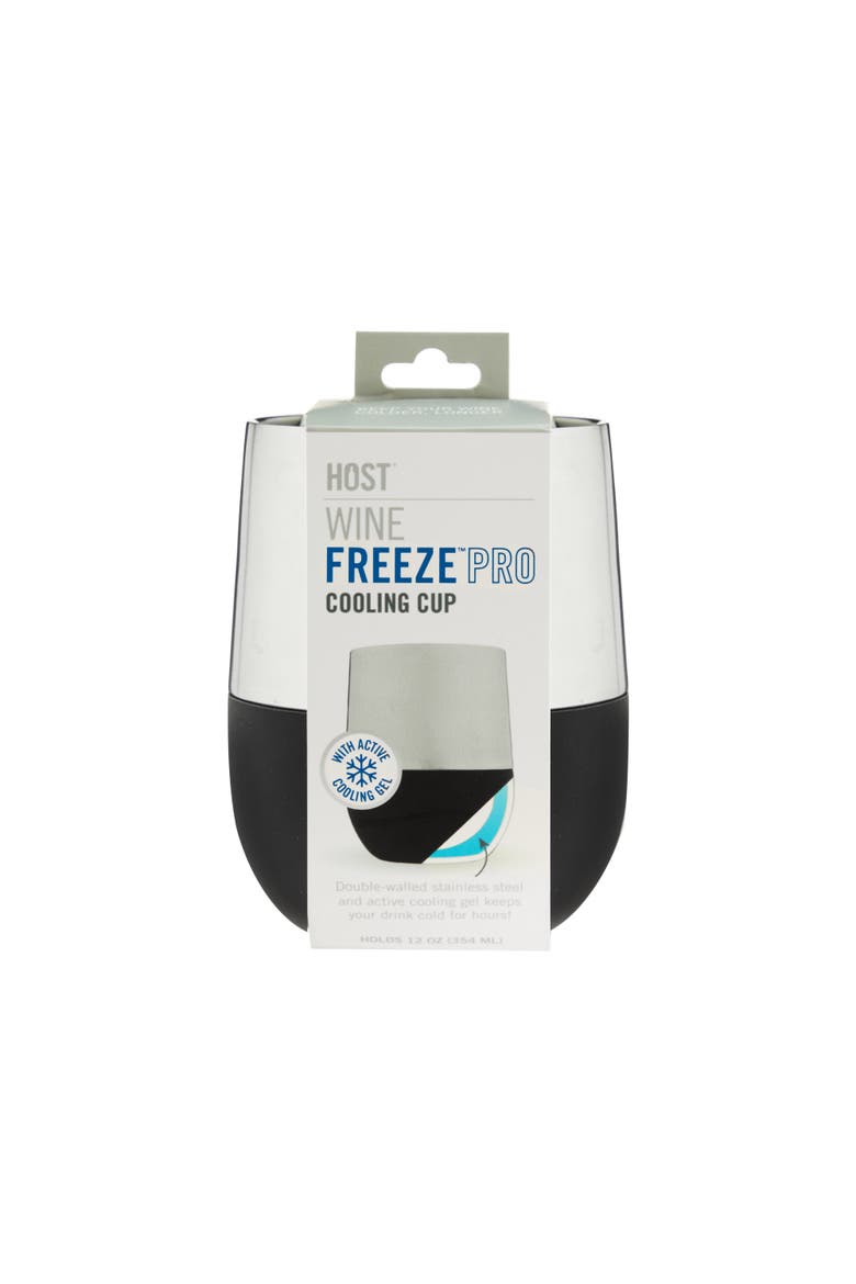 Stainless Steel Wine FREEZE Pro Cooling Cup, Alternate, color, Silver