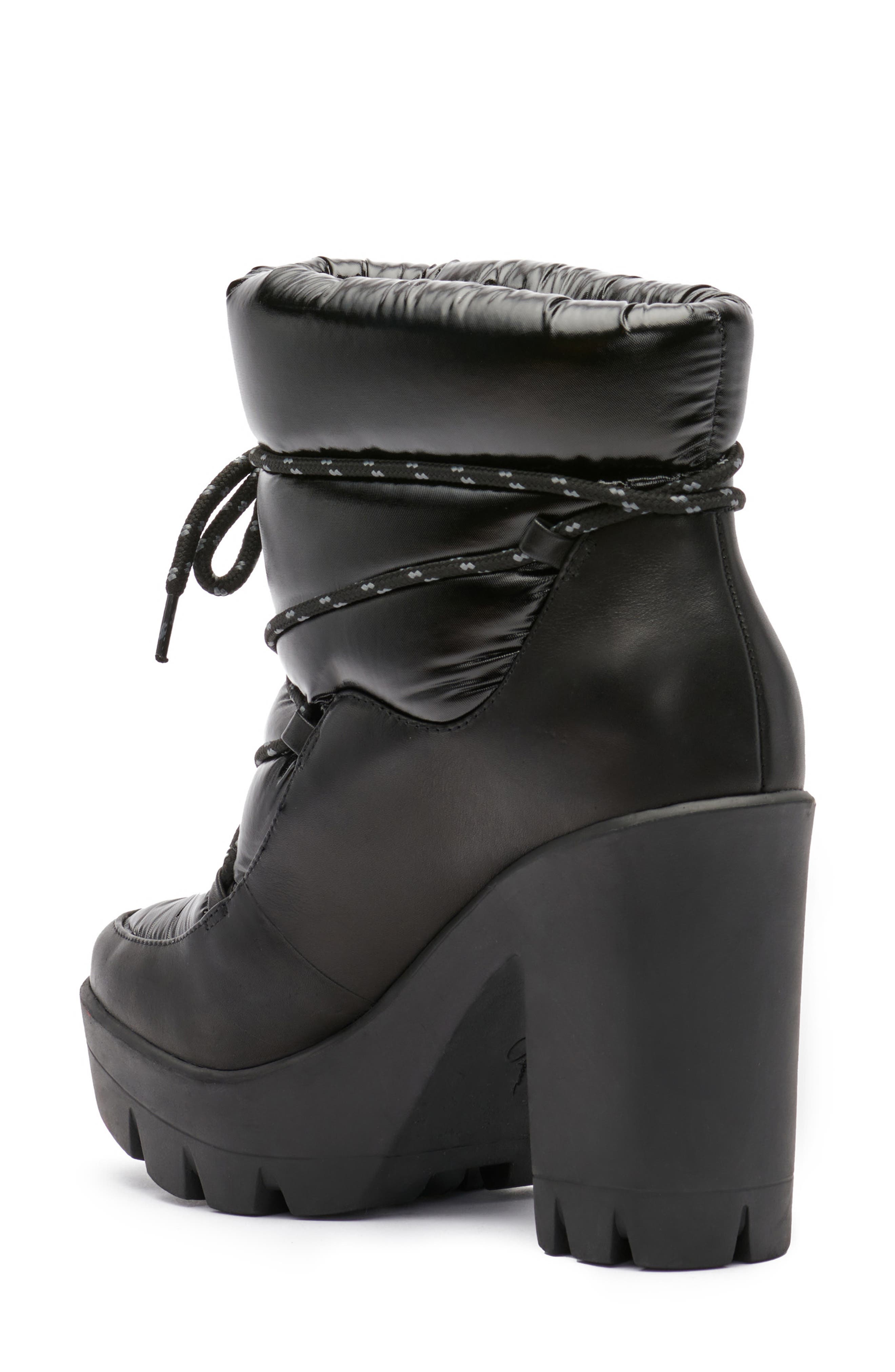 Jessica Simpson Mirie Faux Fur Platform Lug Sole Boot, Alternate, color, 