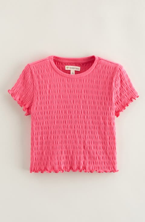 トップス Ans Dotsloevner FRILLED TINY TEE / PINK トップス Ans Dotsloevner FRILLED TINY TEE / PINK Ans Dotsloevner