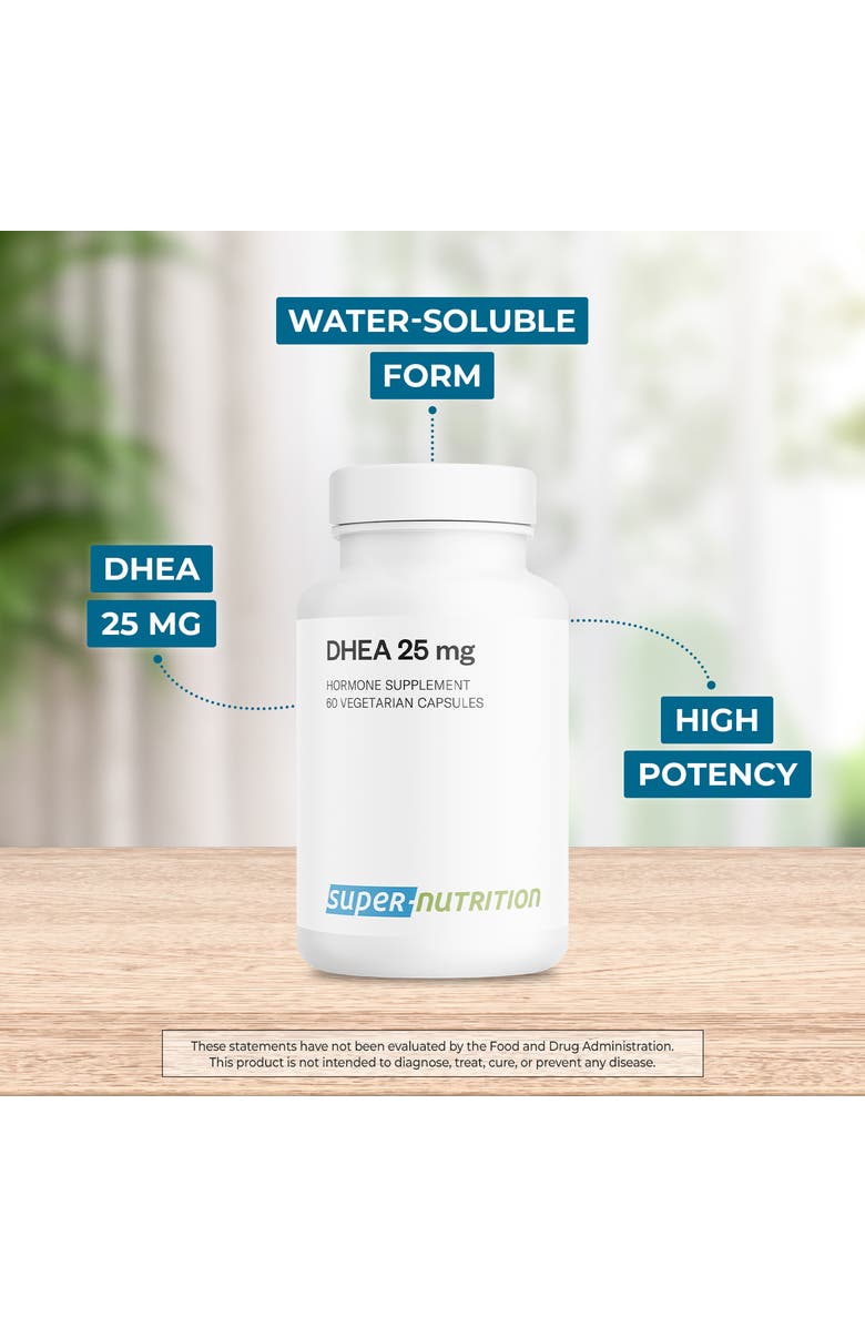 SuperSmart DHEA 25mg, Alternate, color, NO COLOR