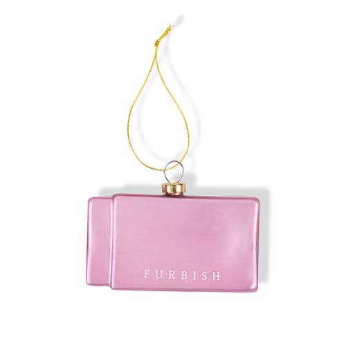 Furbish Matchbook Ornament In Pink