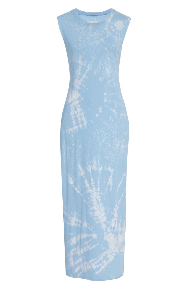 Raquel Allegra Tie Dye Muscle Maxi Dress, Alternate, color, 