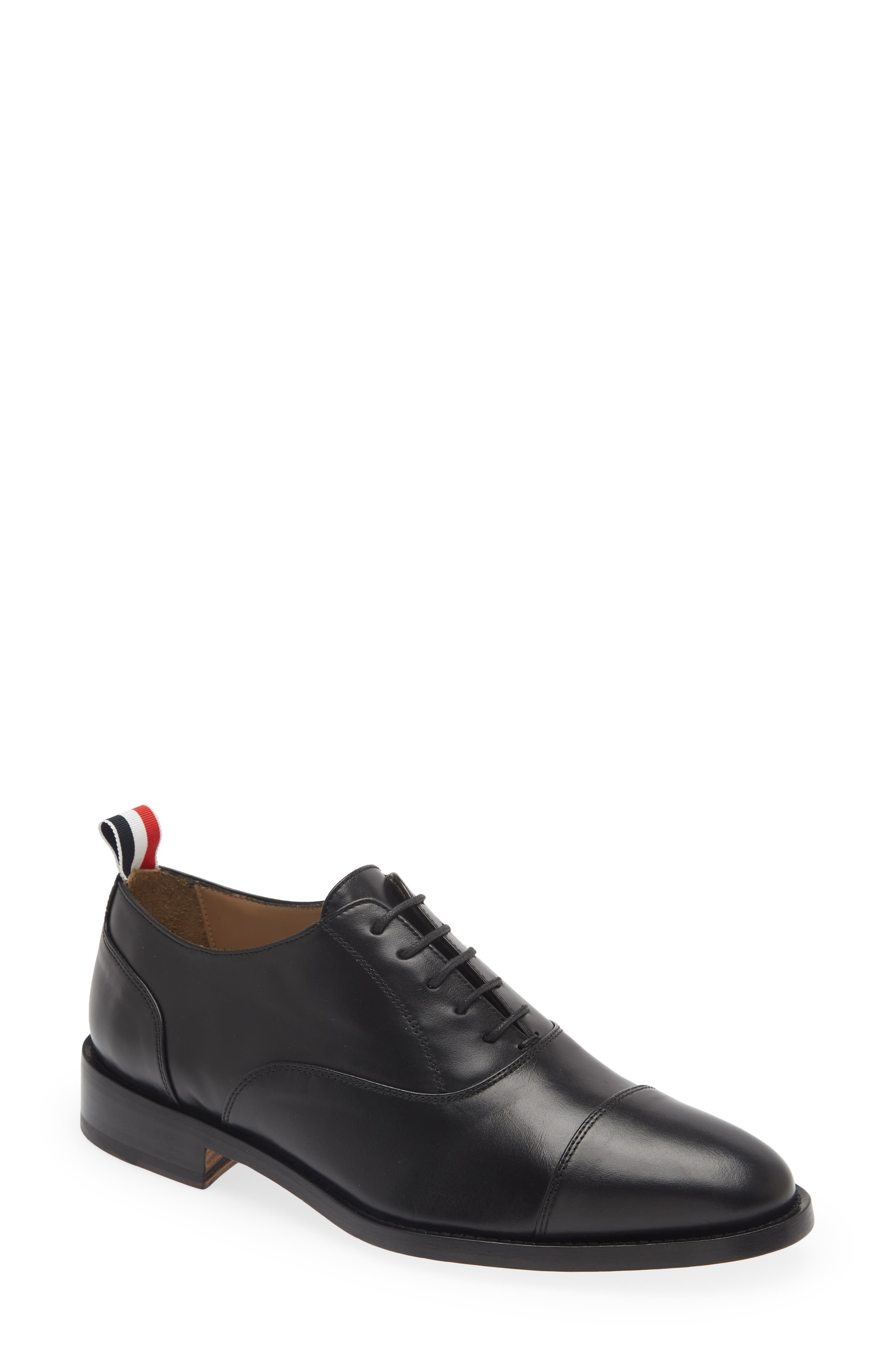 Thom Browne Cap Toe Oxford, Main, color, 