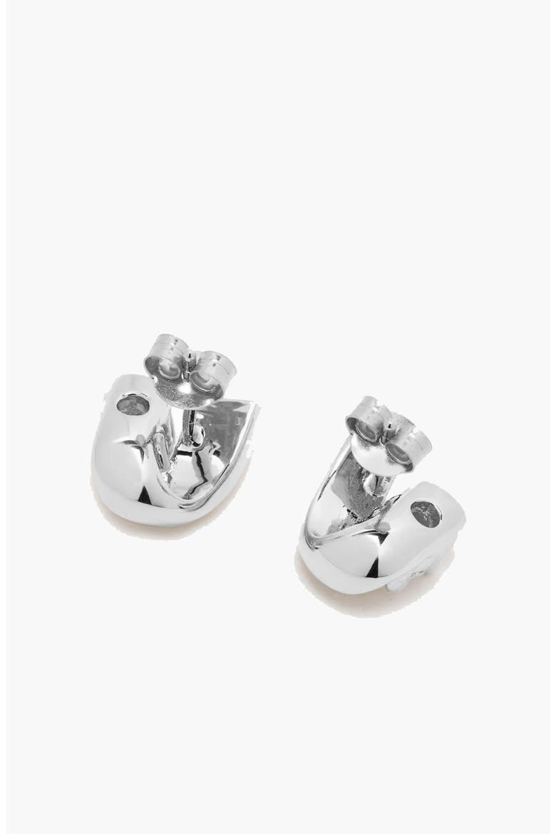 Afar Stud Earrings in Silver, Alternate, color, Silver