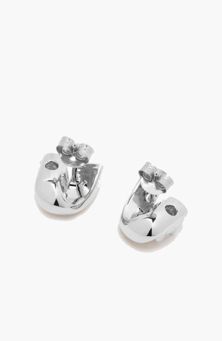 YOJ Afar Stud Earrings in Silver, Alternate, color, Silver