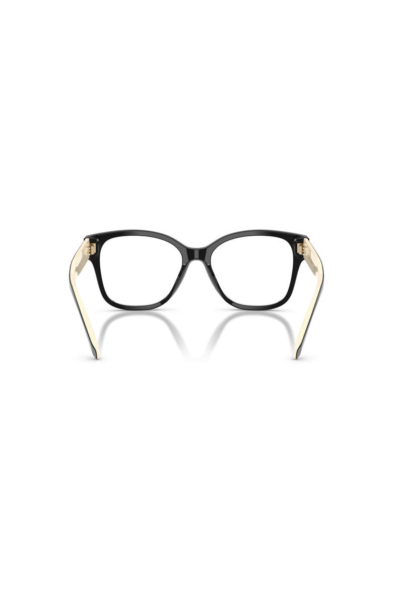 Tory Burch 54mm Square optical glasses, Alternate, color, Black
