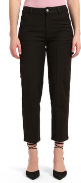 Mavi Jeans Luisa High Waist Straight Leg Twill Carpenter Pants
