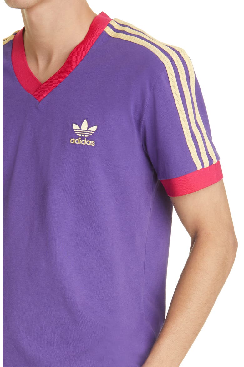 '70s V-Neck T-Shirt, Alternate, color, UNITY PURPLE F16 / GLAZE
