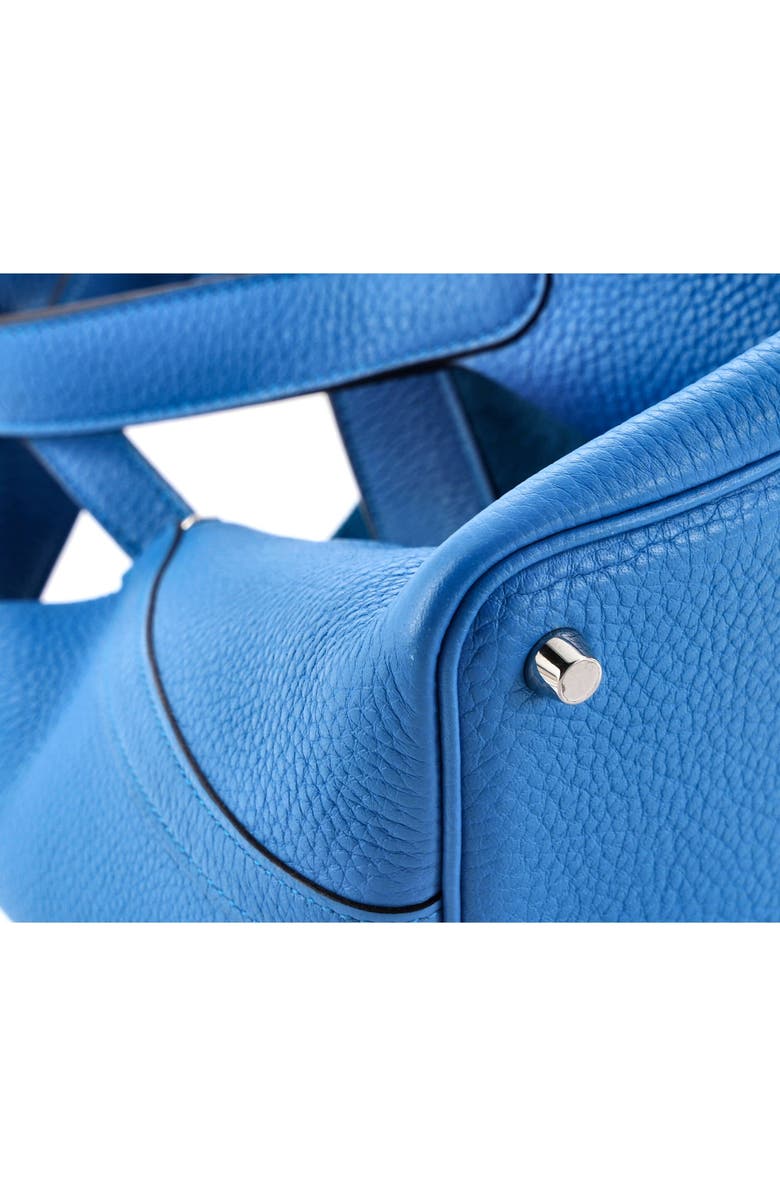 Pre-Owned Hermes Picotin Lock Bag Clemence PM, Alternate, color, Bleu Zanzibar