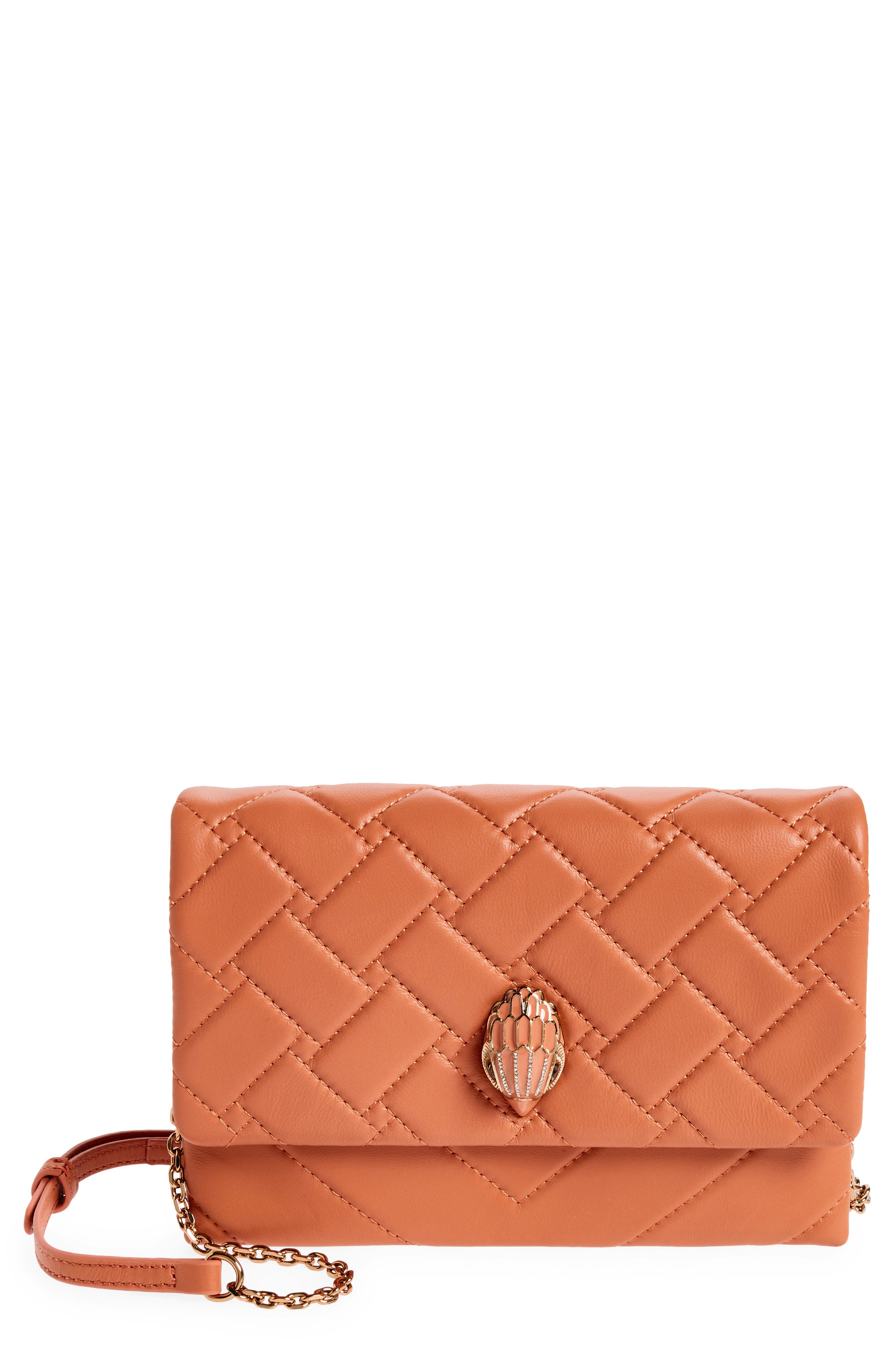 Kurt Geiger London Kensington Duet Quilted Crossbody Bag, Main, color, 