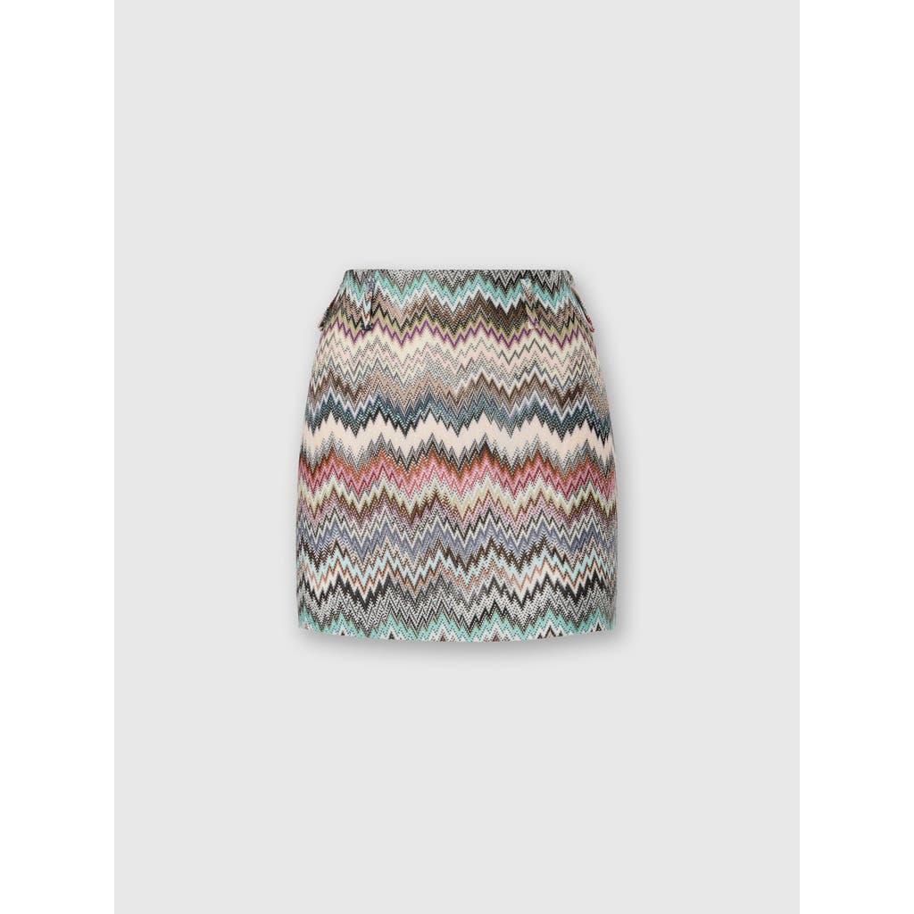 Missoni Zigzag-patterned Skirt - Women's - Viscose/polyester In Multi