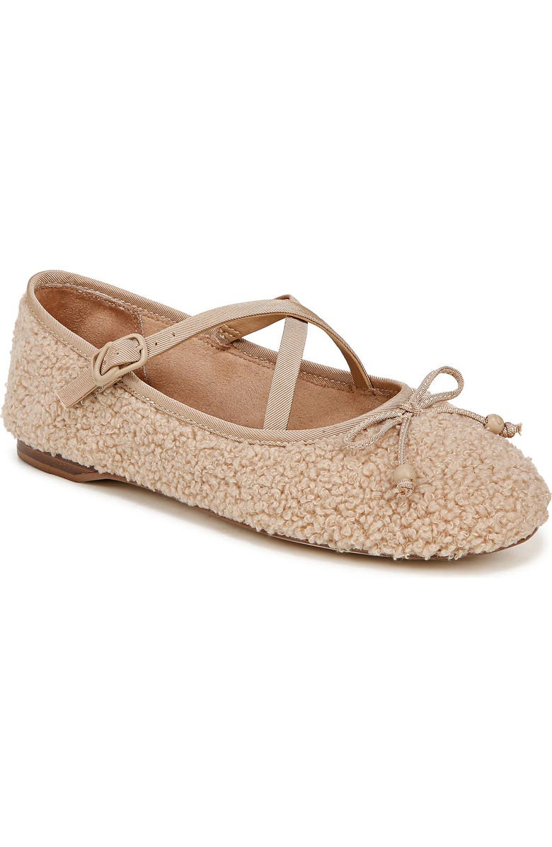 Circus NY by Sam Edelman Zuri Ballet Flat, Main, color, Biscuit