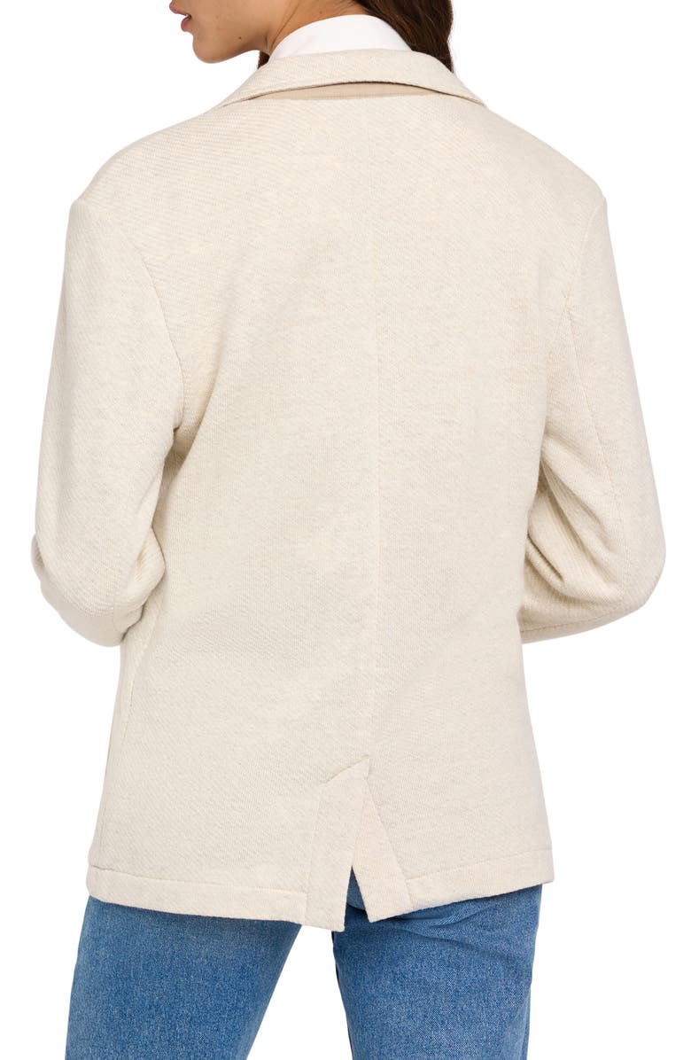 Faherty Inlet Cotton Blend Knit Blazer, Alternate, color, Light Oatmeal Melange