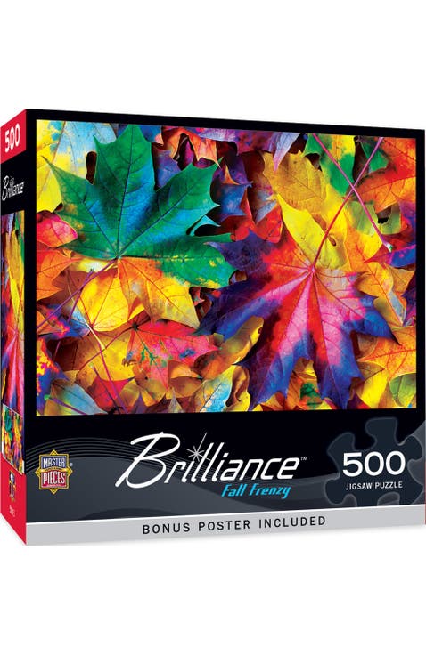 Fall Frenzy 500 Piece Jigsaw Puzzle
