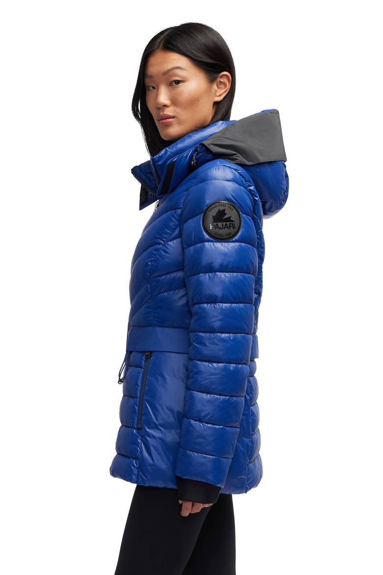 Bailey Packable Puffer Jacket, Alternate, color, SAPPHIRE