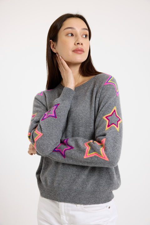 Long Sleeve 100% Cashmere Sweater