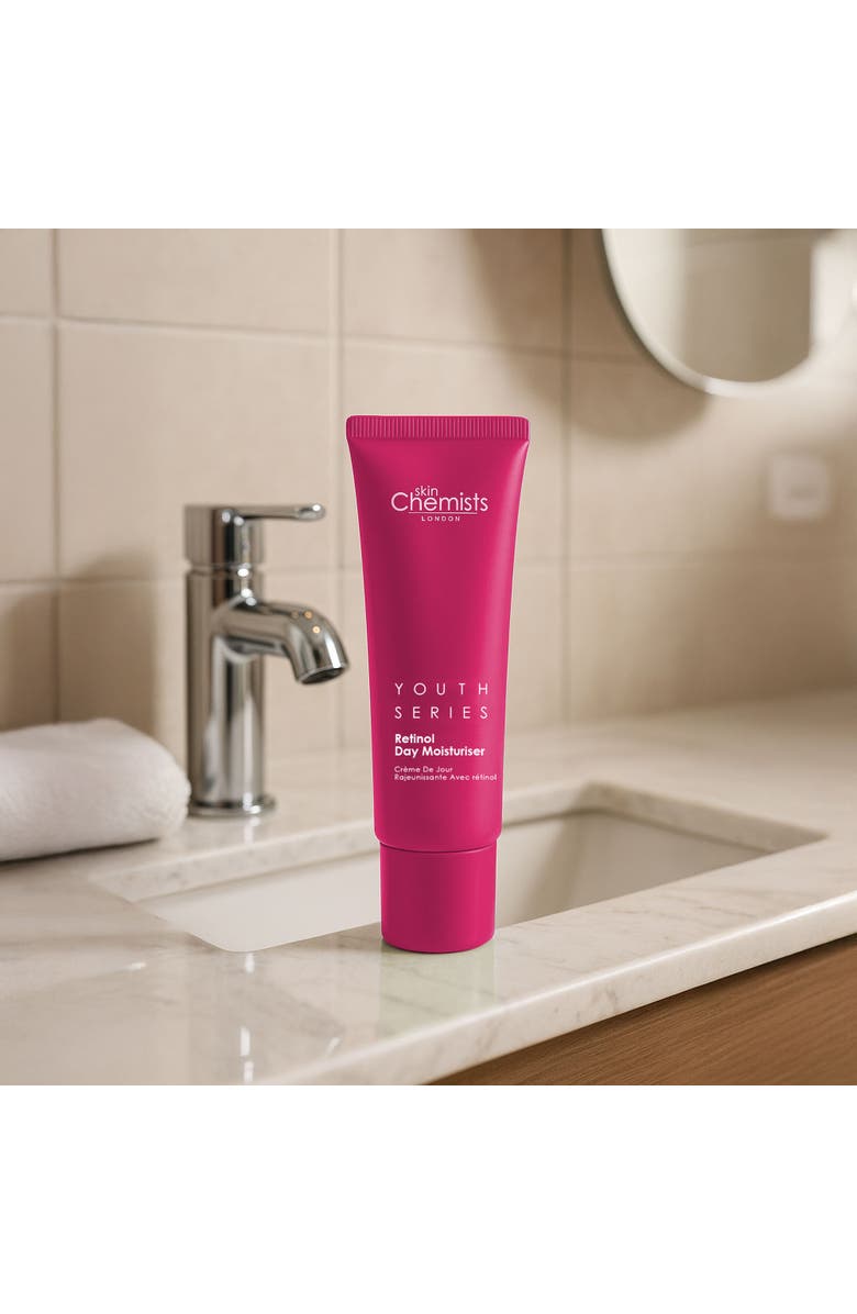 SKINCHEMISTS Youth Series Retinol & Bakuchiol Day Moisturiser 50ml, Alternate, color, White