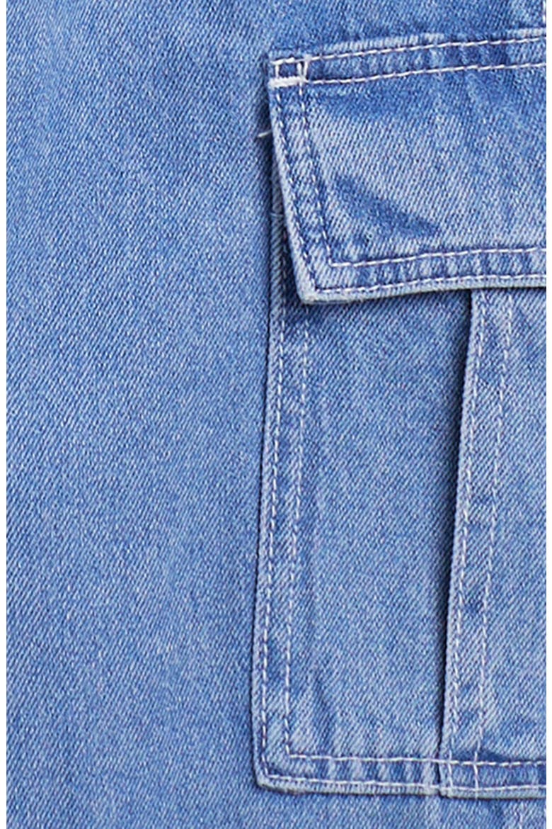 Kids' Service Cargo Jeans, Alternate, color, STONEWASH BLUE