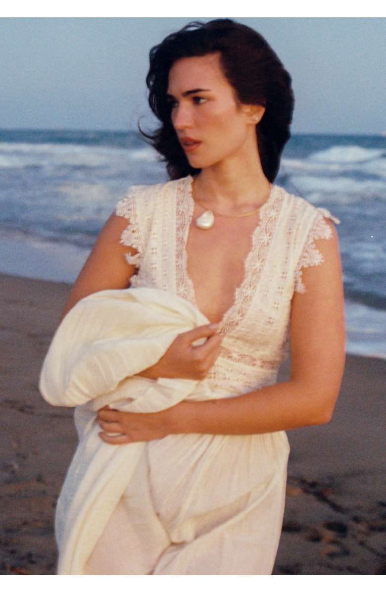 sccollection Celine Necklace, Alternate, color, Pearl