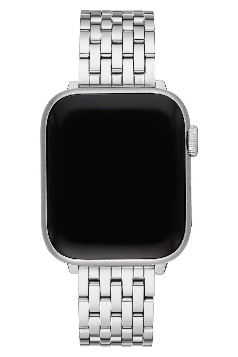 20mm Apple Watch® Bracelet Watchband, Alternate, color, CHROME