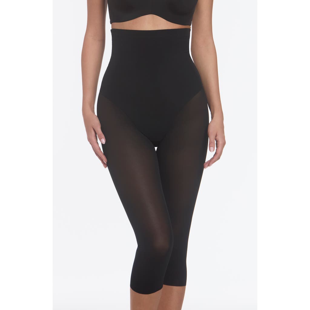 Dominique Intimates Firm Control High Waist Longleg Slimming Shaper In Black