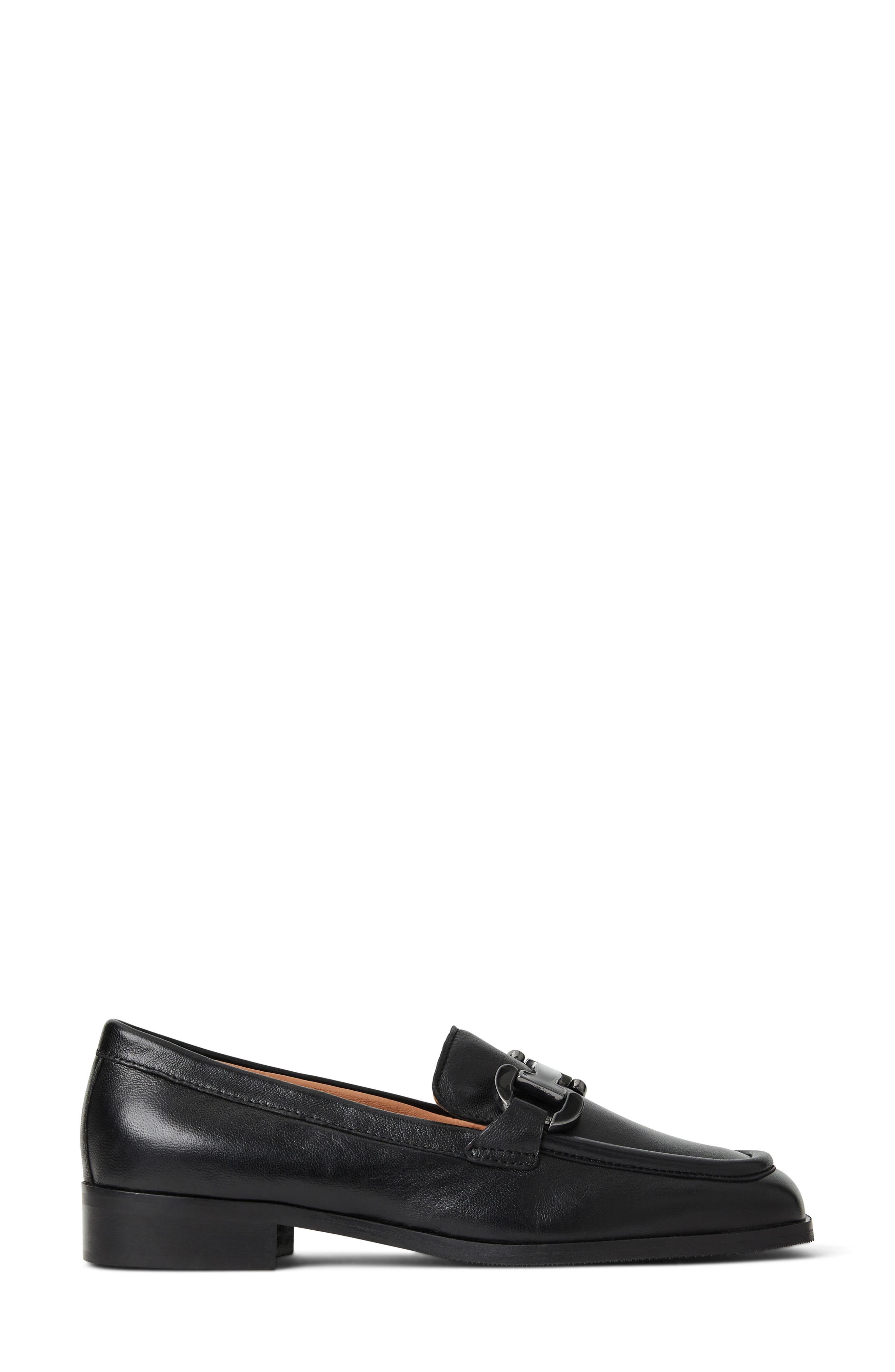 Bruno Magli Natalie Bit Loafer, Alternate, color, Black