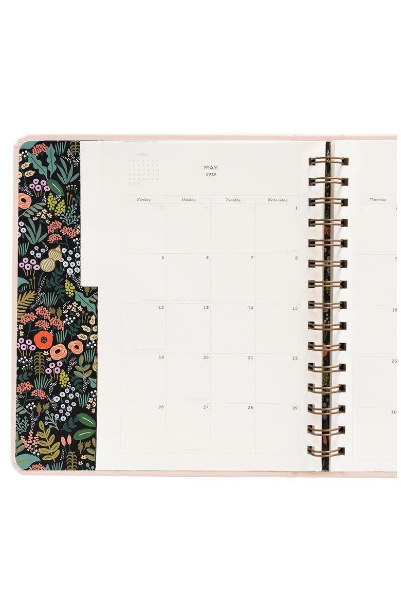 2019 Bouquet 17-Month Planner, Alternate, color, PINK