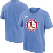 Nike Youth Nike Light Blue St. Louis Cardinals Team Logo T-Shirt